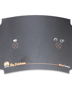 Aufkleber : EasyControl m/Symbolen 311,6mm x 231,6mm